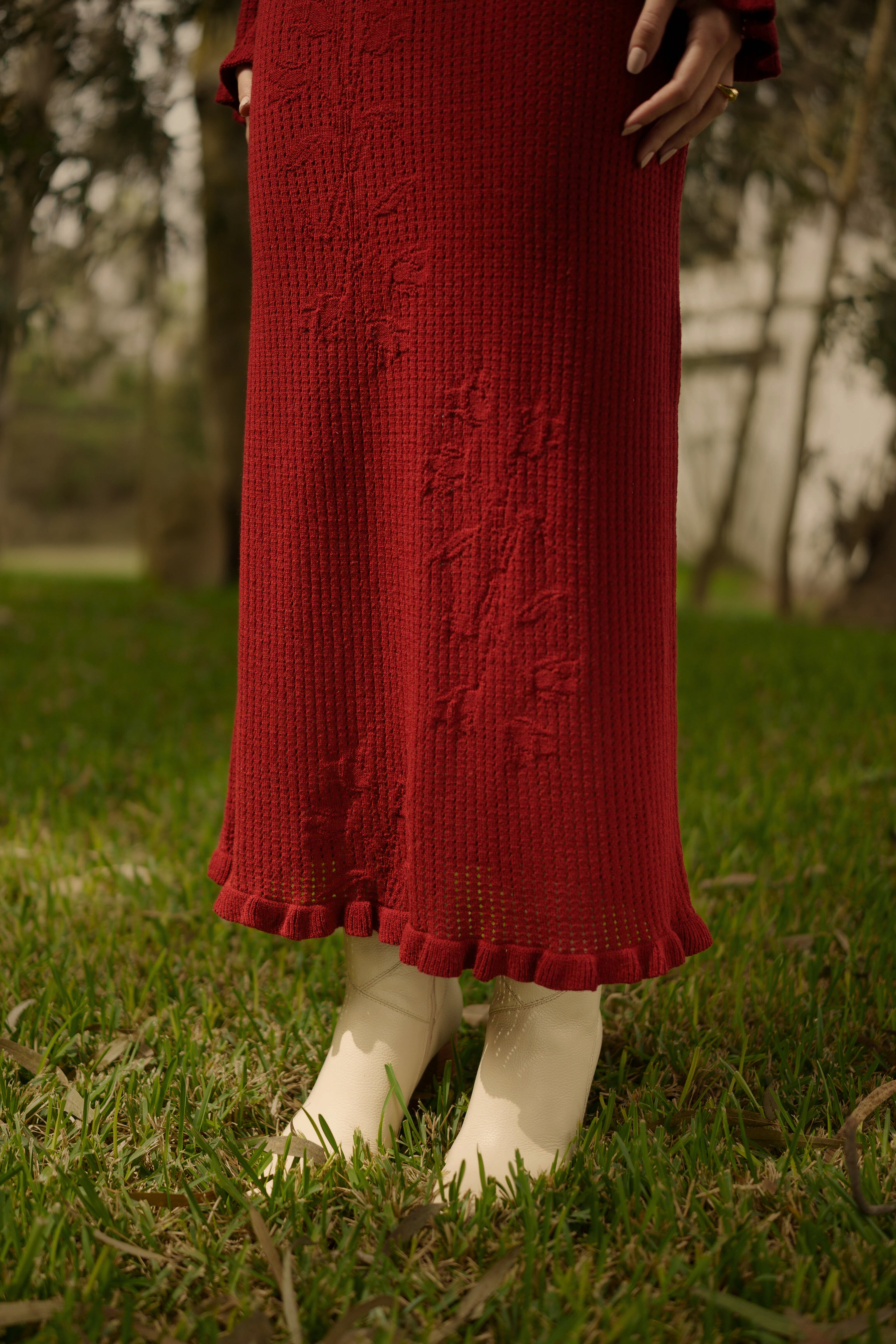VESTIDO PETALS KNIT