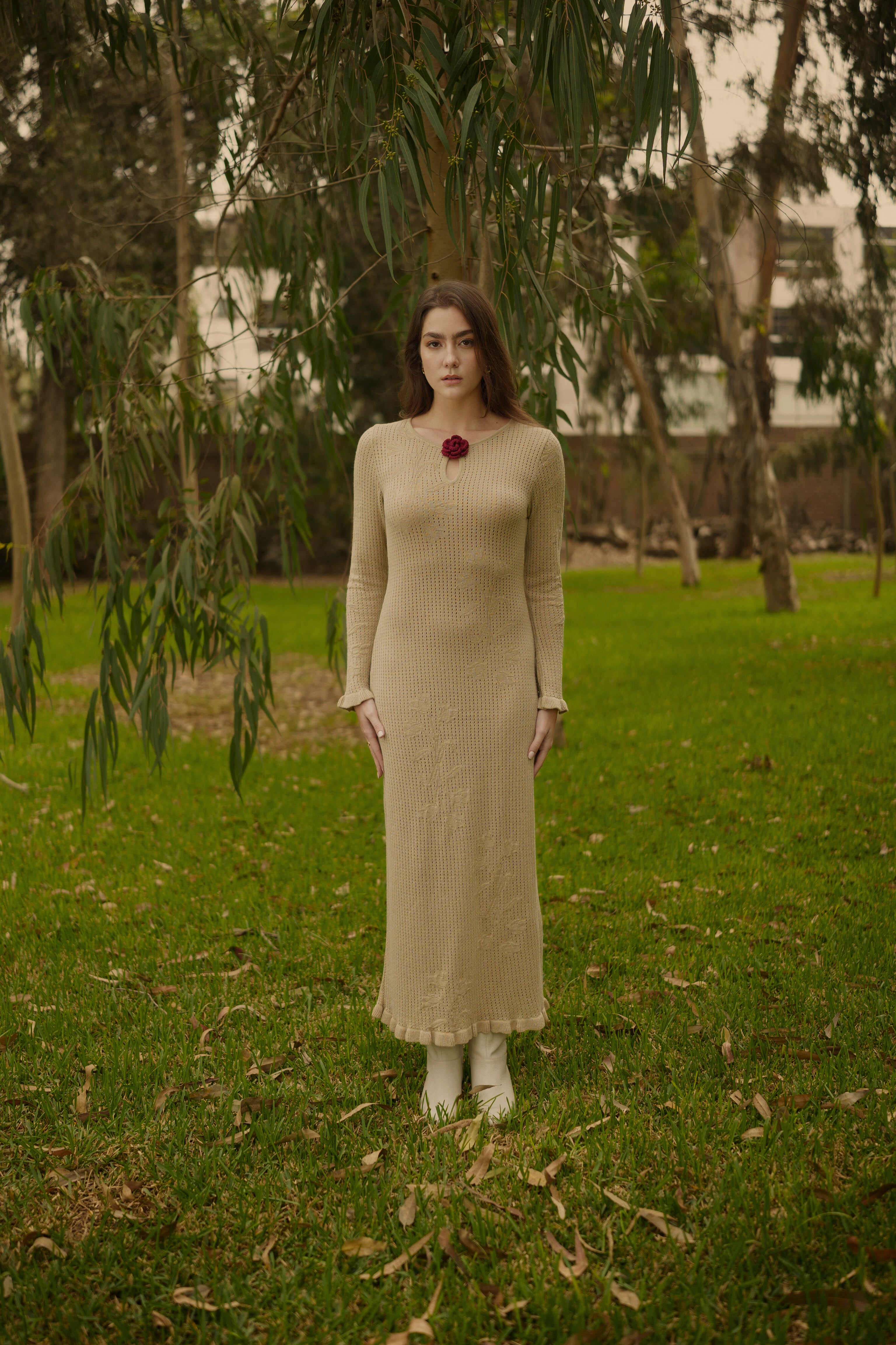 VESTIDO PETALS KNIT