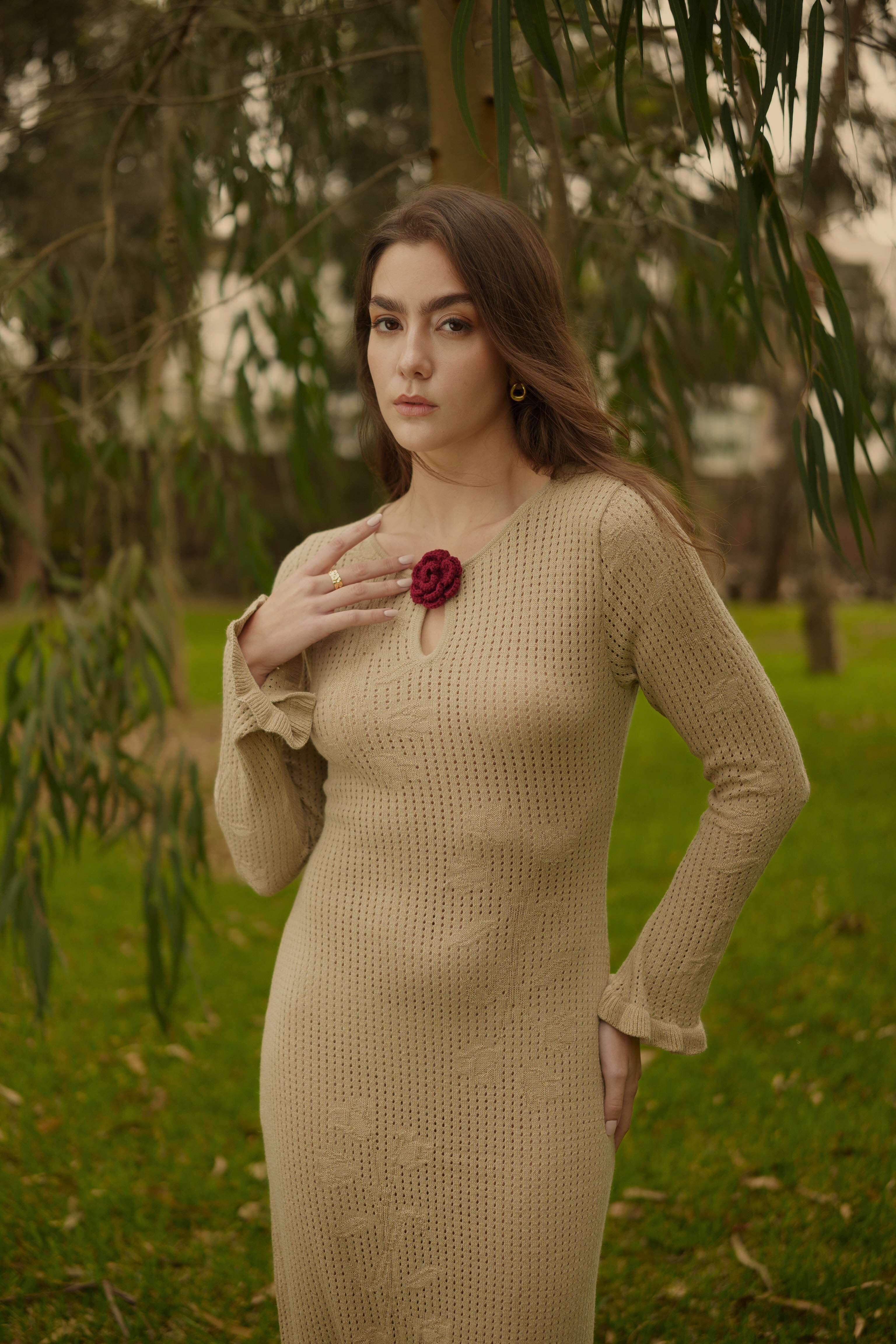 VESTIDO PETALS KNIT