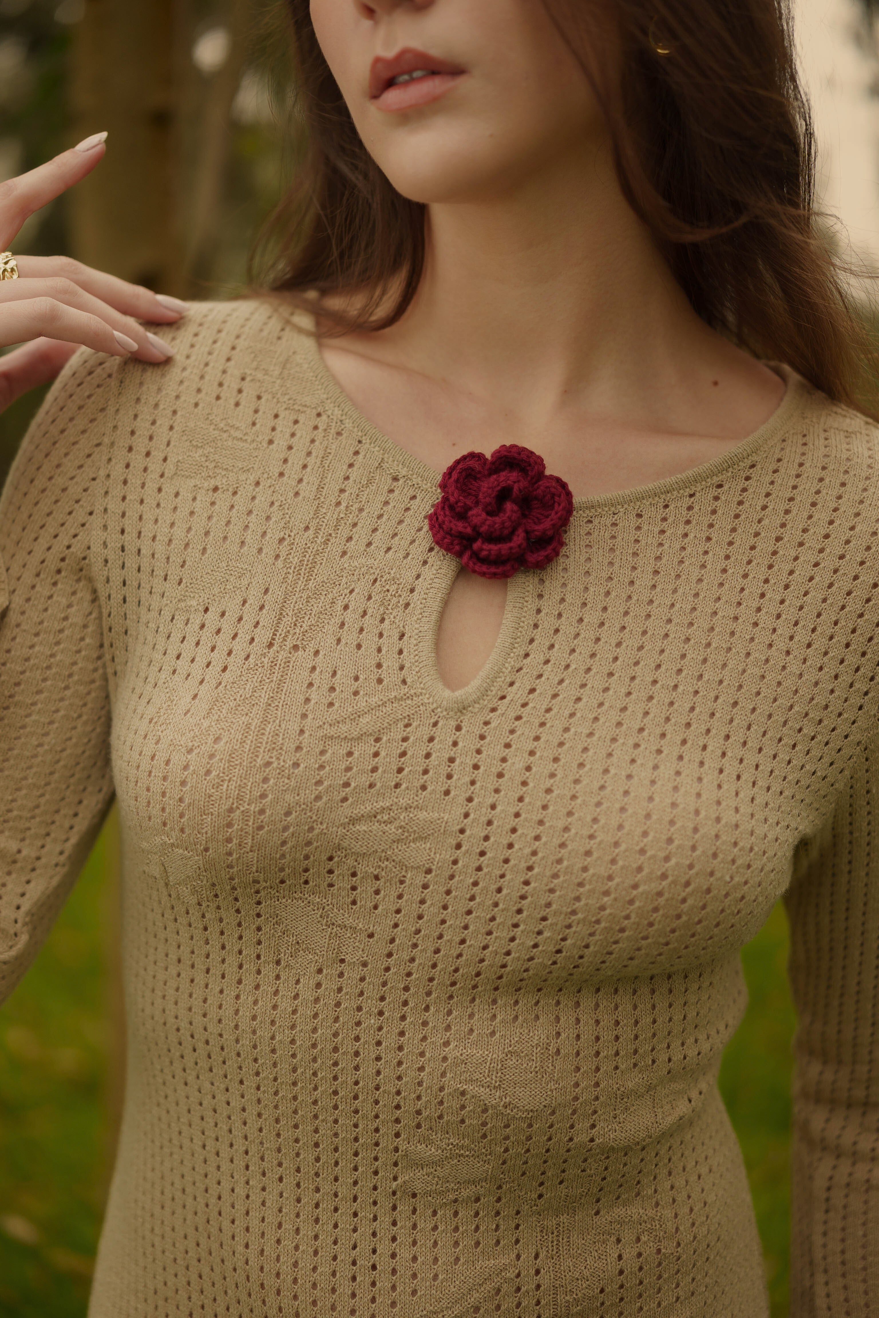 VESTIDO PETALS KNIT
