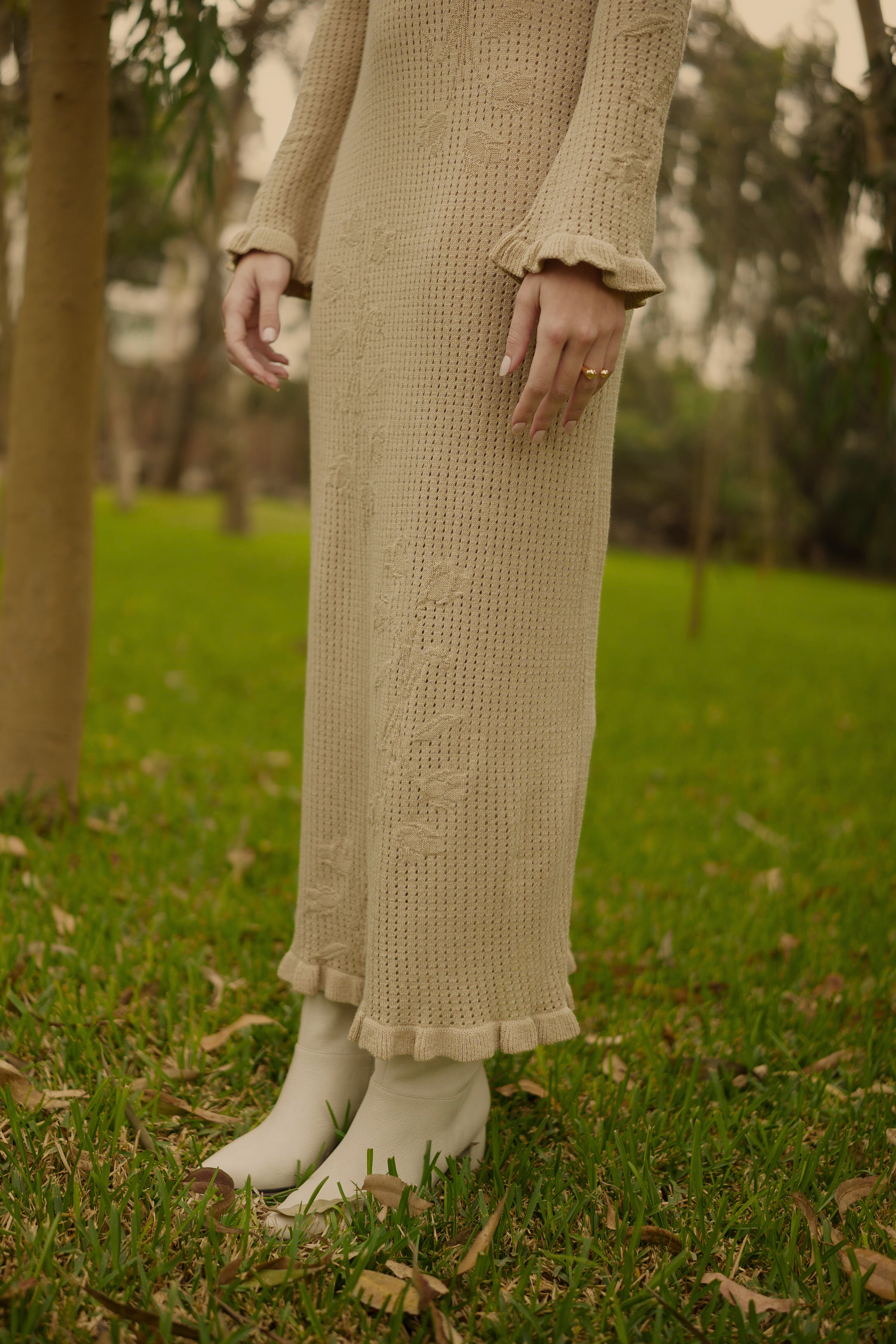 VESTIDO PETALS KNIT
