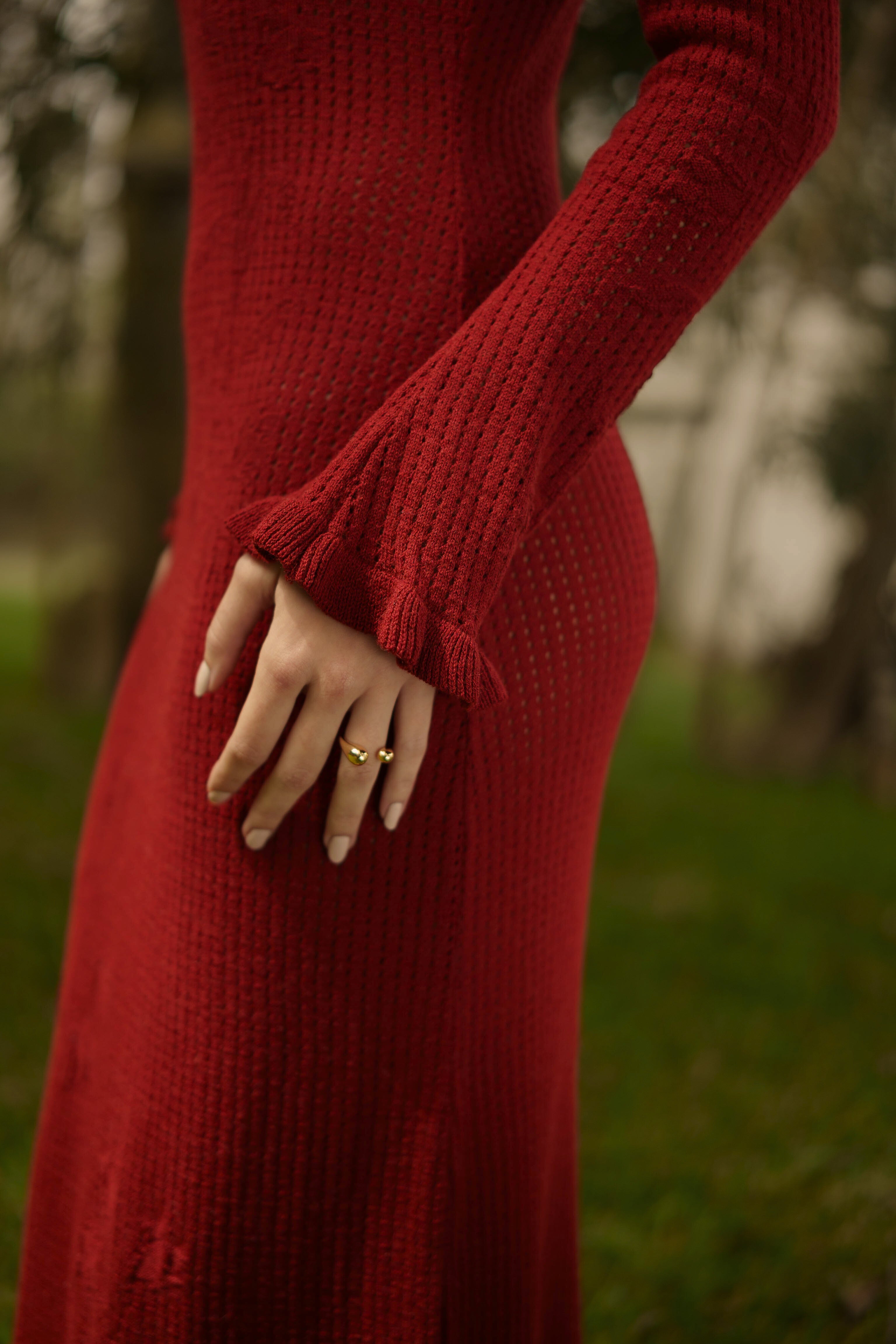 VESTIDO PETALS KNIT