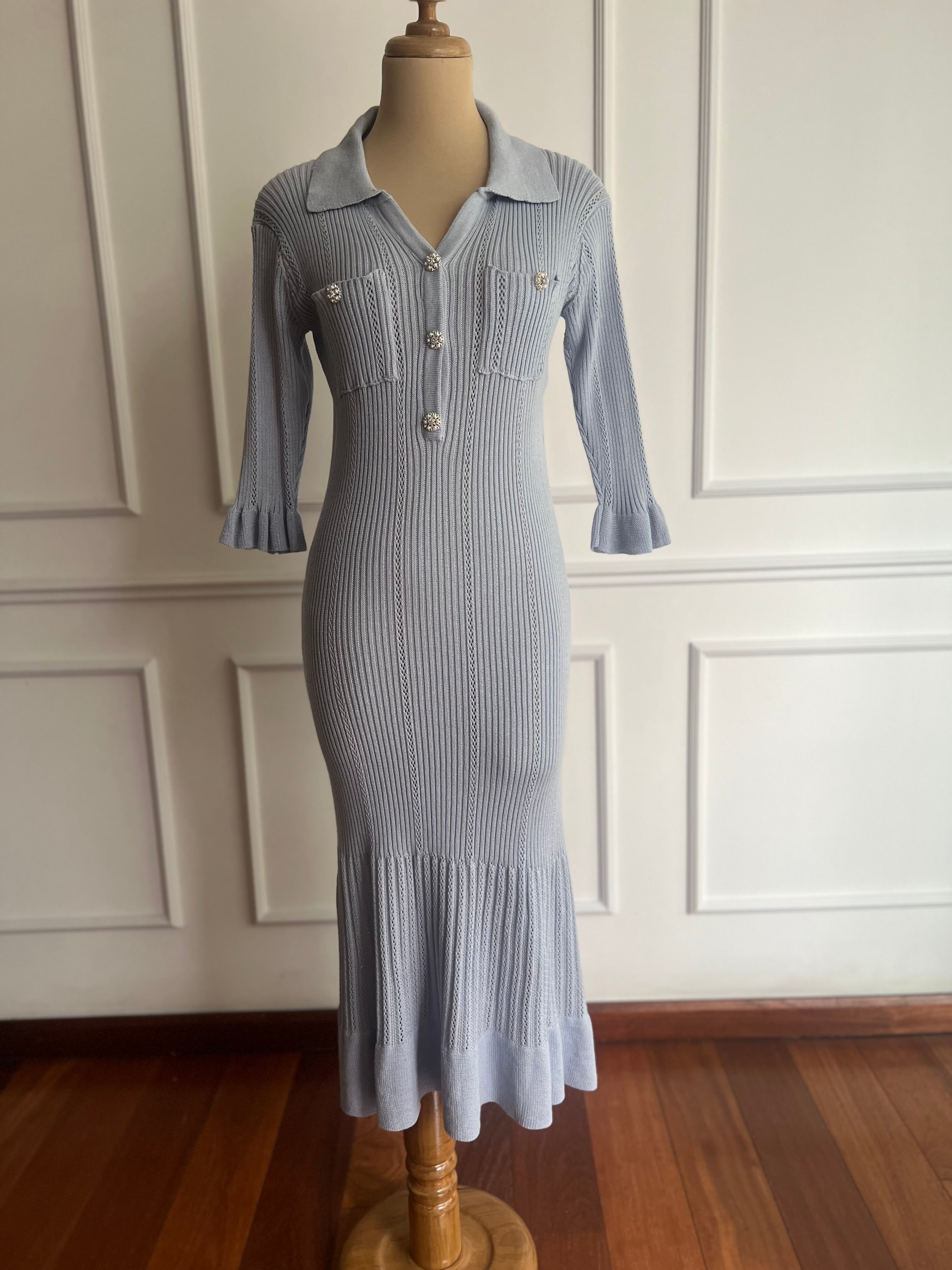 River knit dress