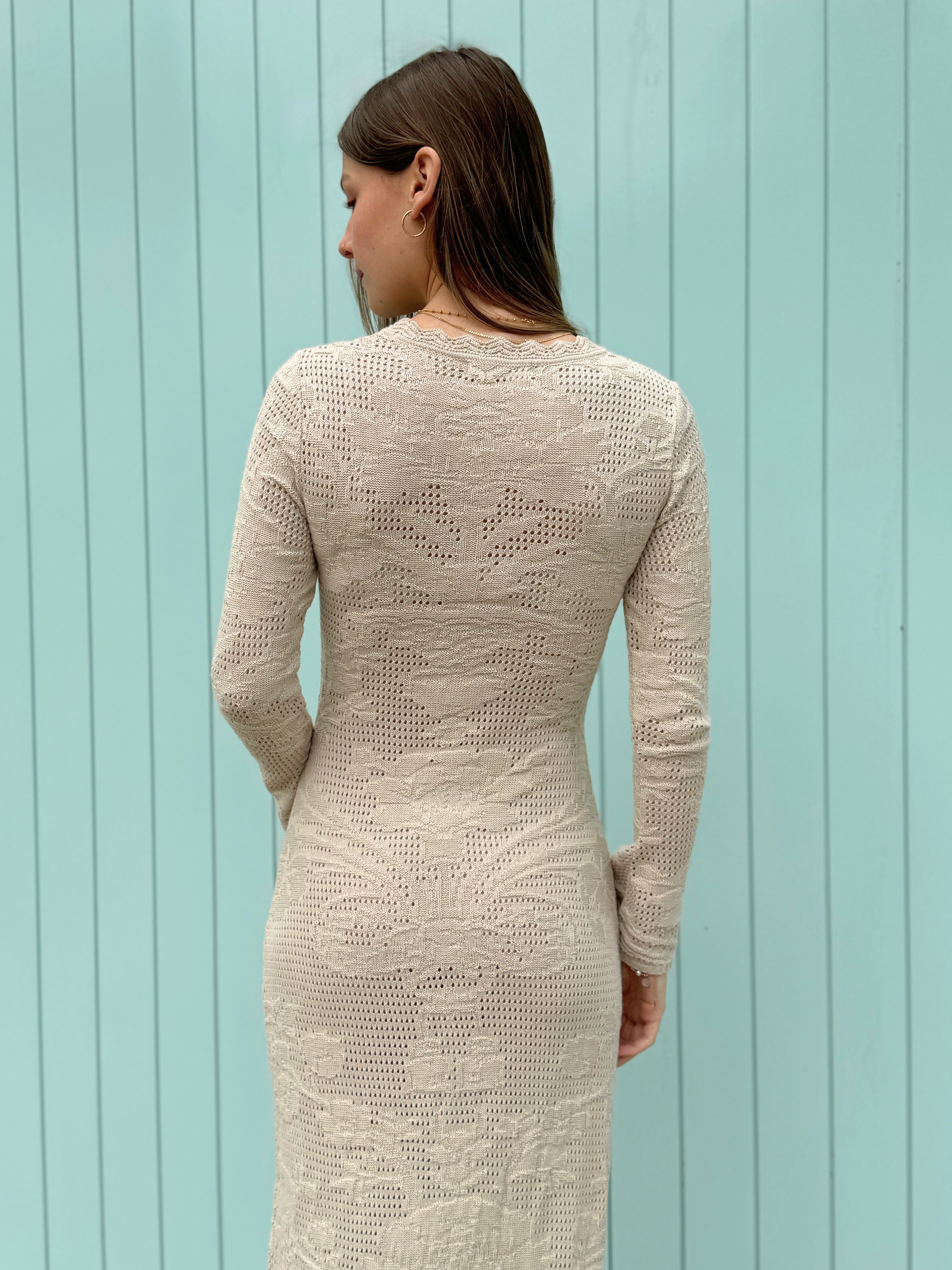 VESTIDO LARGO DREAMLACE KNIT