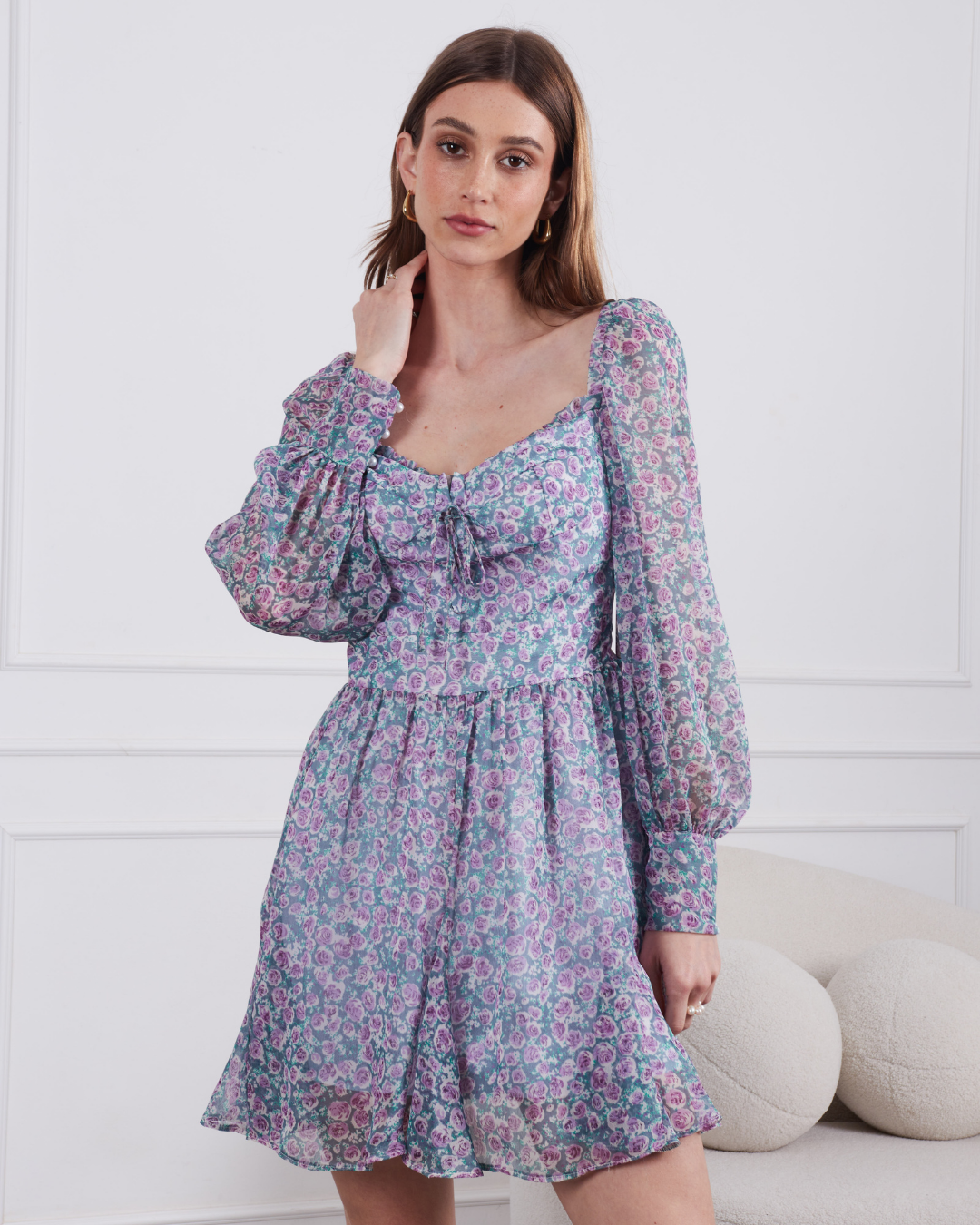 FLOWERS FIELD DRESS