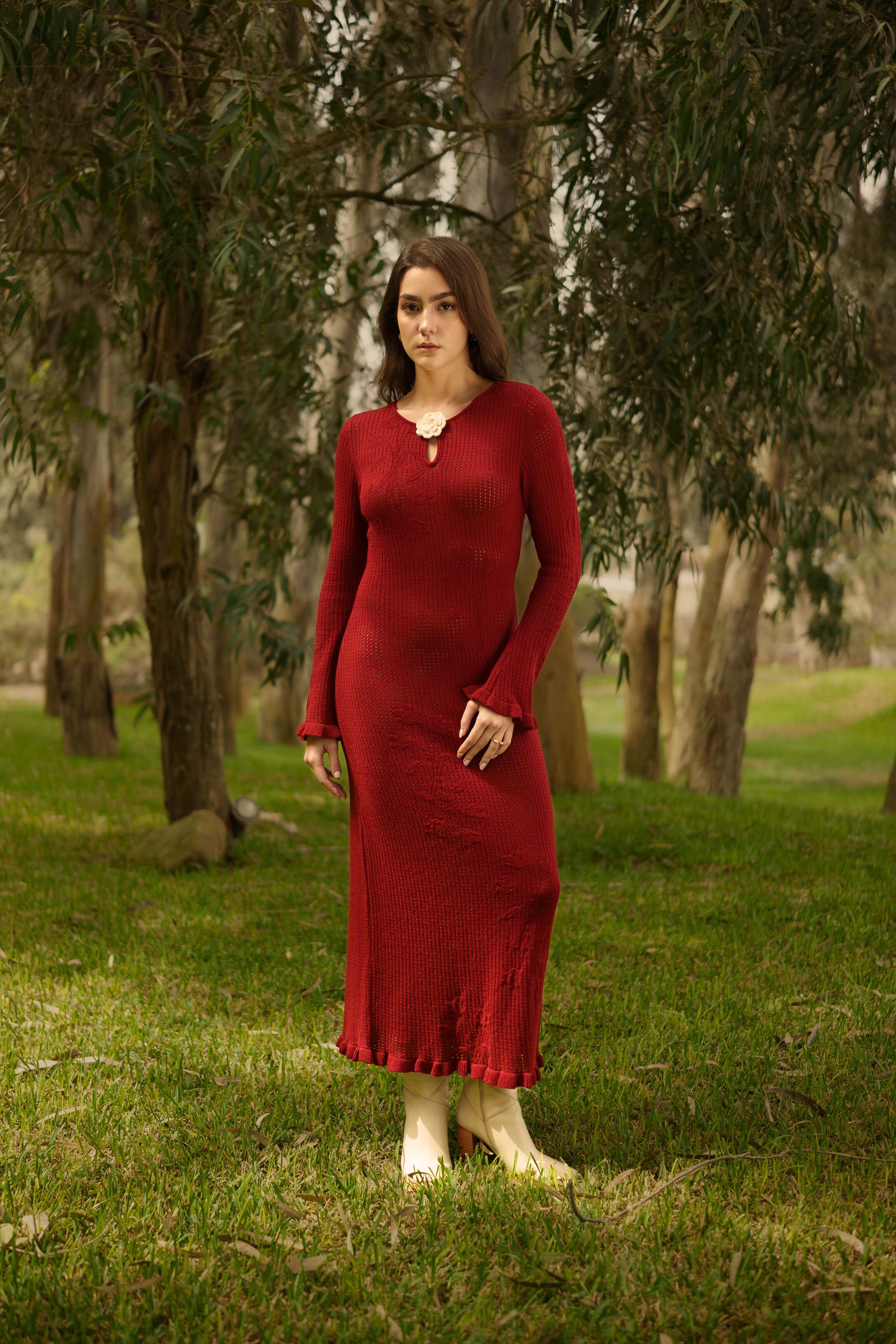 VESTIDO PETALS KNIT